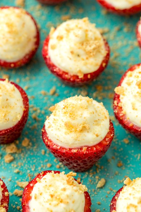 Cheesecake-Umplute Strawberries Recipe