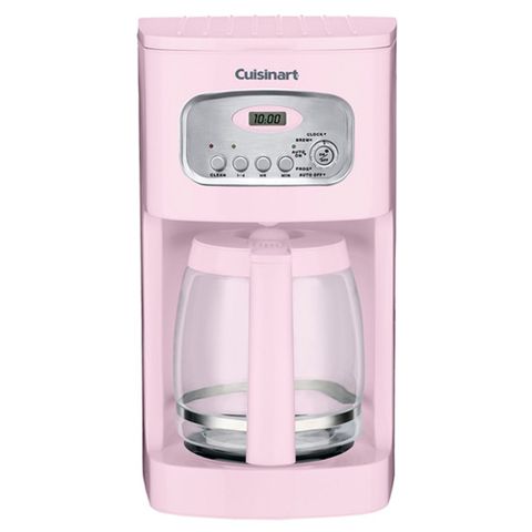Różowy Cuisinart 12 Cup Programmable Coffee Maker
