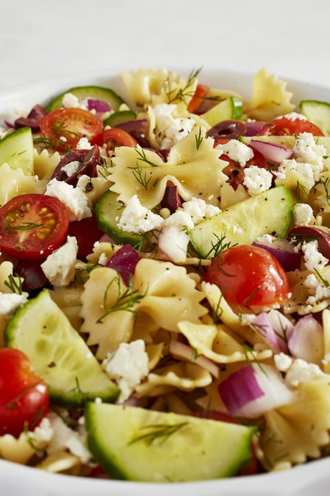 Grieks Pasta Salad Vertical
