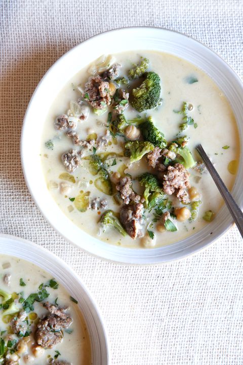 kremete Italian Sausage and Broccoli Soup Recipe