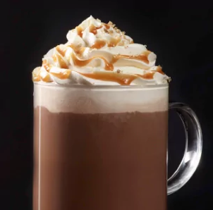 Sărat Caramel Hot Chocolate