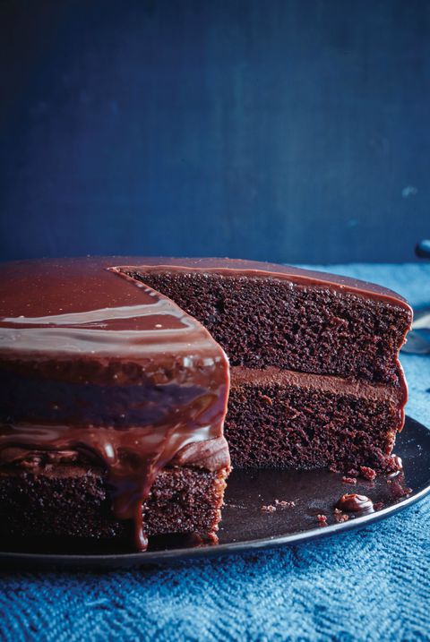 Chocolate Fudge Cake Vertical