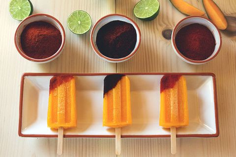 tequila spiked mango popsicles