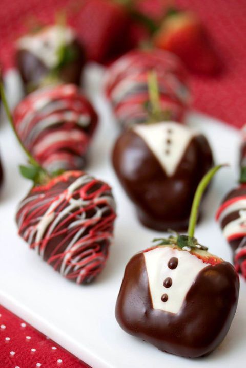 чоколада covered strawberries