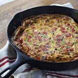 potet and bacon frittata