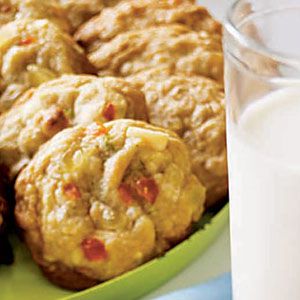 tropical white chocolate chip cookies