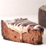 triplu chocolate cheesecake