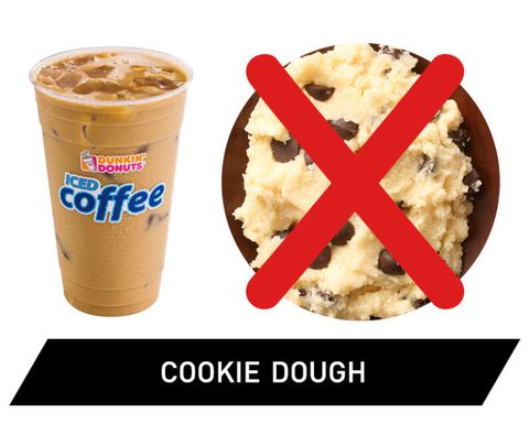Dunkin' Donuts Iced Coffee - Cookie Dough