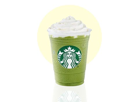 Starbucks Classic Frappuccino Flavors, Ranked - Green Tea Frappuccino