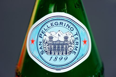 San Pellegrino Bottle Detail