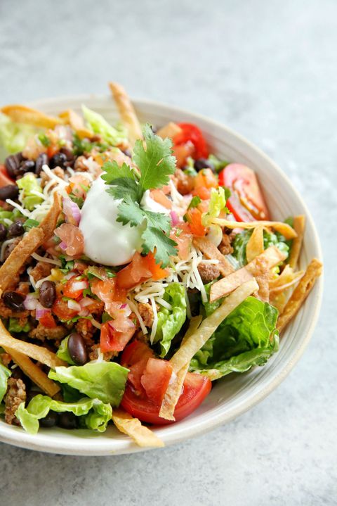 Storfekjøtt Taco Salad Recipe