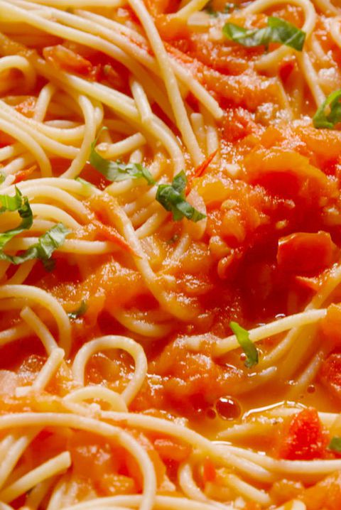 tomată-unt-spaghete