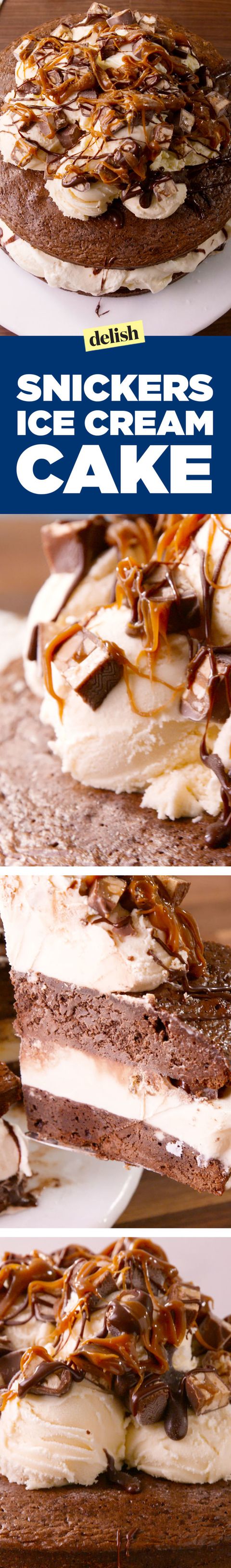 Сницкерс Brownie Ice Cream Cake Pin