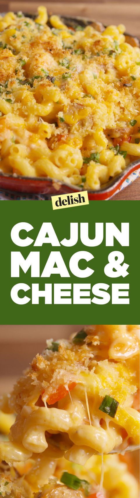 Cajun Mac & Cheese Pinterest