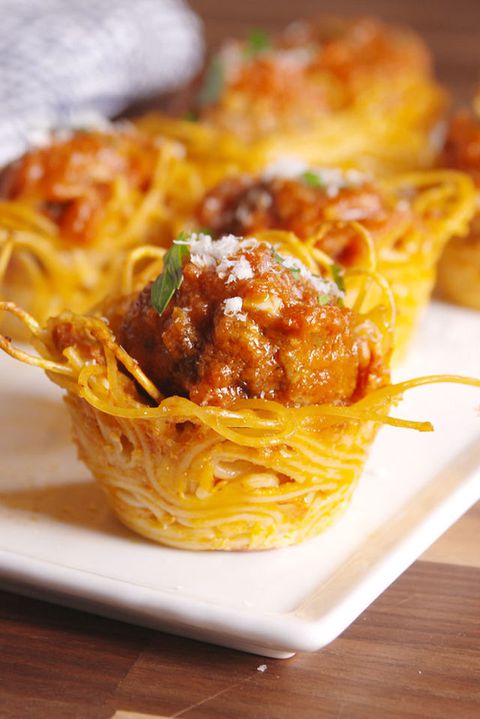 Шпагети & Meatball Bites