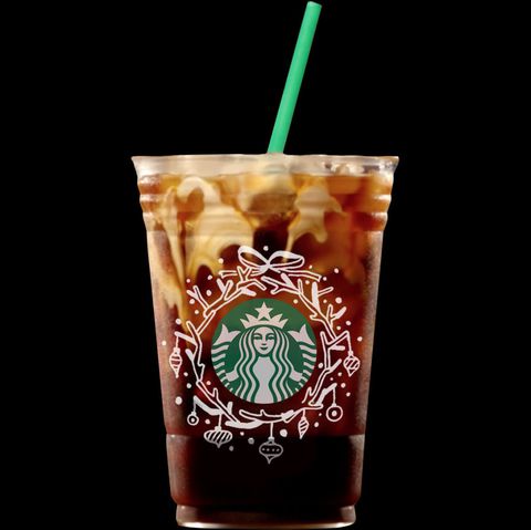 Starbucks holiday iced cup