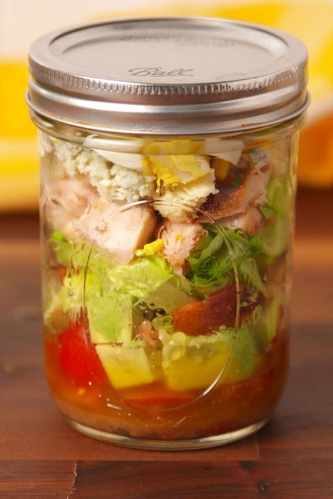 Цобб Salad In A Jar