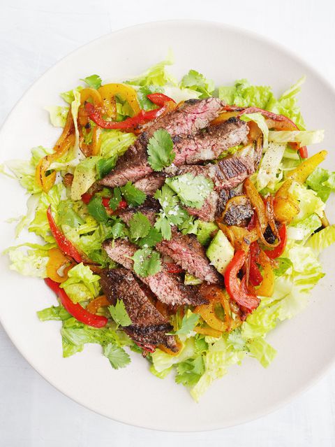 fajita Steak Salad Vertical