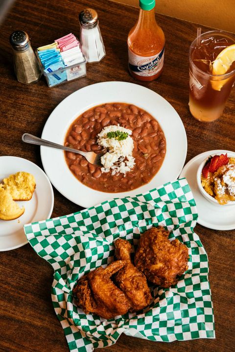 roșu Beans and Rice at Willie Mae's Scotch House Beauty