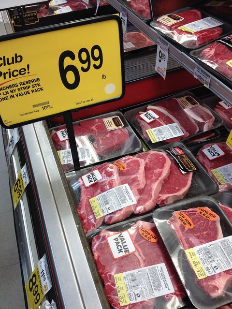 maneira segura meat aisle
