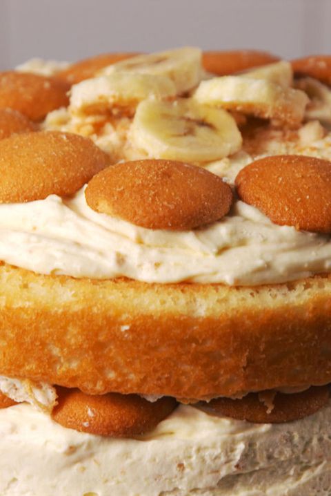 Banan Pudding Ice Cream Cake