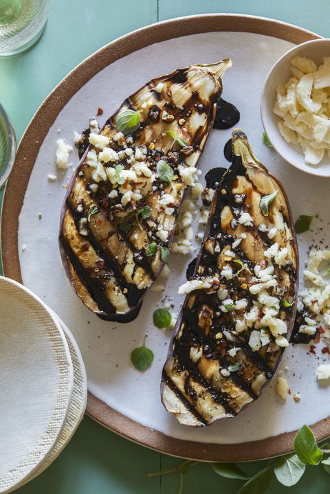 Grieks Grilled Eggplant Vertical
