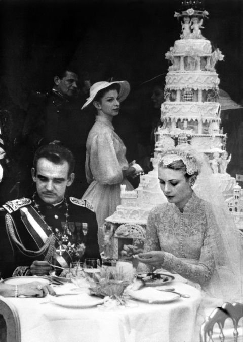1950 wedding cake Grace Kelly