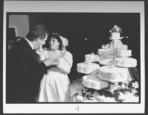 1980 wedding cake