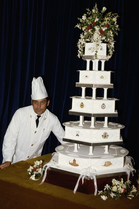 1980 wedding cake Princess Diana