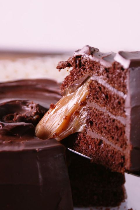 Giant Rolo Cake Vertical