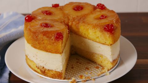 Ananas Upside-Down Cheesecake