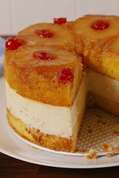 Abacaxi Upside Down Cheesecake Vertical