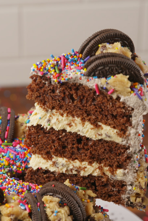 The Double Cookie Cake Vertical