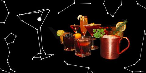 cocktails by Zodiac Sign - Redbook