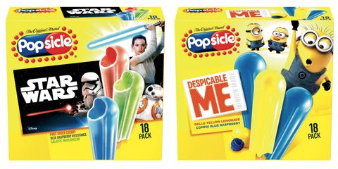 Popsicle Star Wars Despicable Me Minion Made