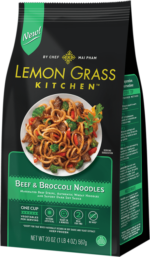 Cytrynowy Grass Beef & Broccoli